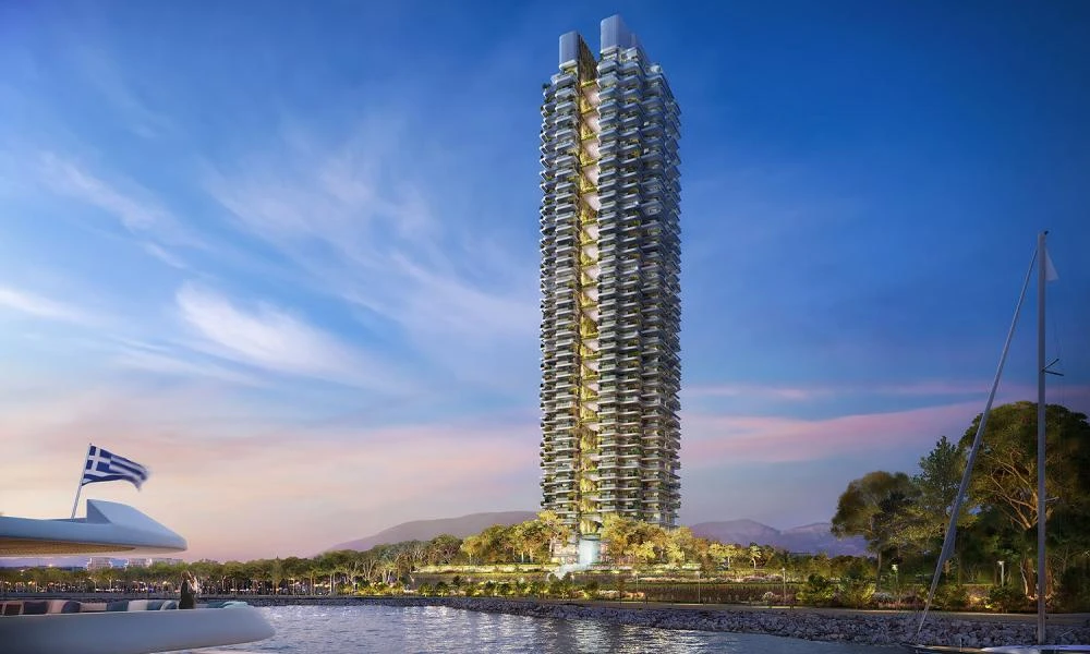 Ολοκληρώθηκε η θεμελίωση του Riviera Tower στο Ελληνικό - Ο 200 μέτρων πύργος θα είναι ο υψηλότερος στην Ελλάδα